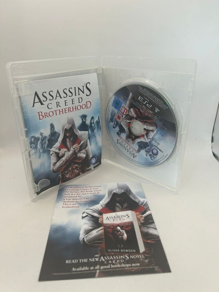 Assassins Creed Brotherhood 3xA Ps3 nr 5927
