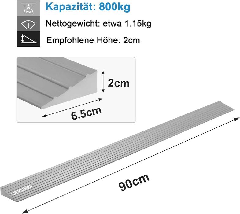 Rampa podłogowa  najazd