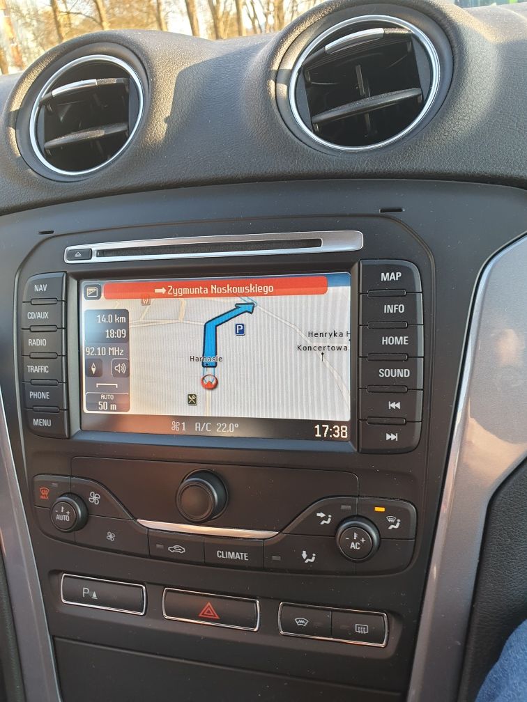 Ford navigacja Mapa 2022 mca NX SD 22 NX dvd FX SD 21 Mondeo smax Ku