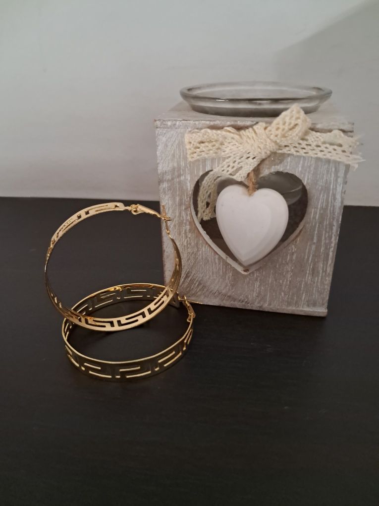 Argolas em dourado - Novo