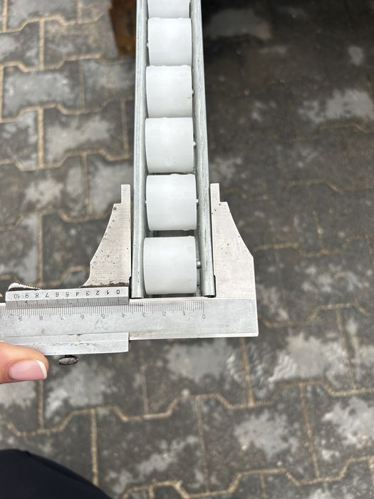 Podajnik rolkowy/ listwa rolkowa, NOWE dł. 120cm, 245cm, 400cm