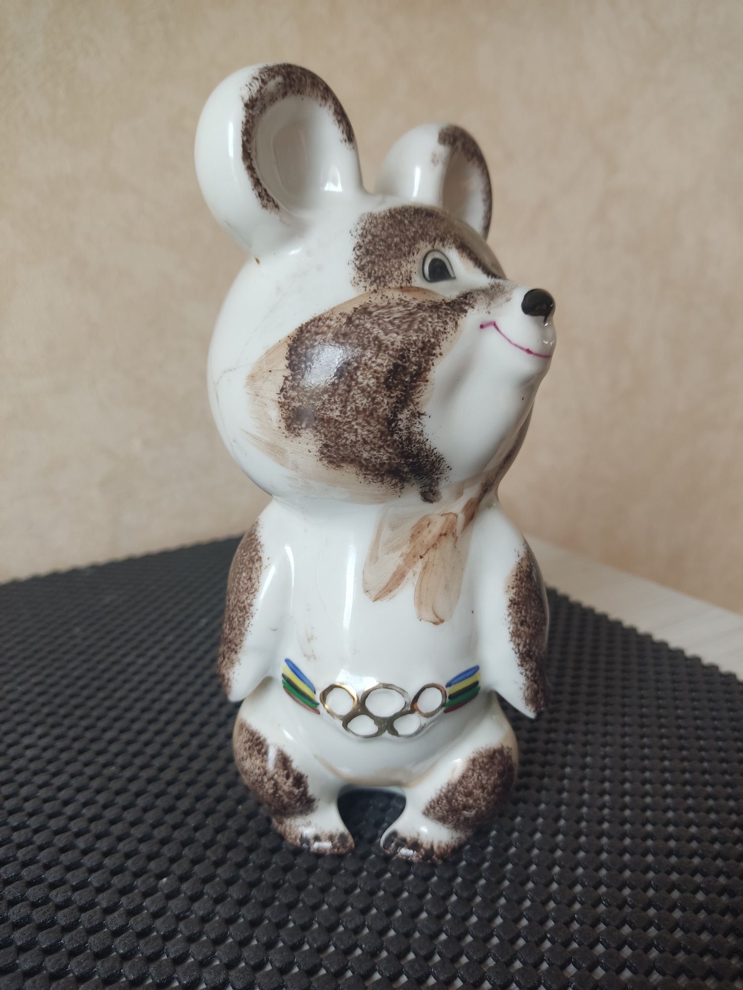 Олимпийский мишка. СССР. Коростень.