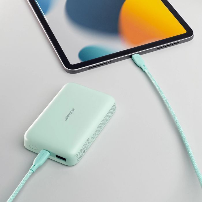 Powerbank Joyroom JR-W020 20W 10000mAh MagSafe + USB-C - Jasnozielony