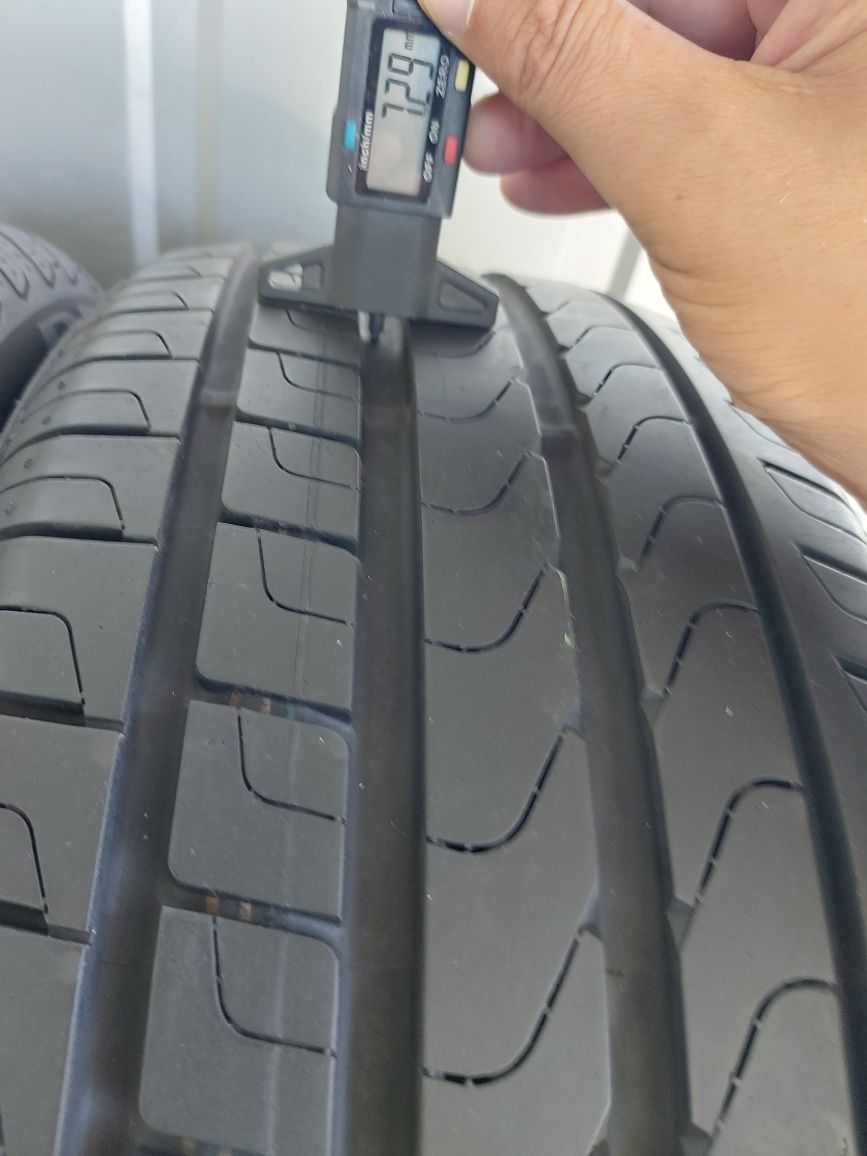 225/45 R17 91Y Pirelli пара шин 2колеса 7+мм.