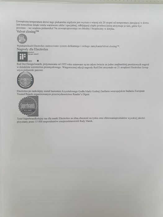 Piekarnik Electrolux EOC 5651CAX pyroliza