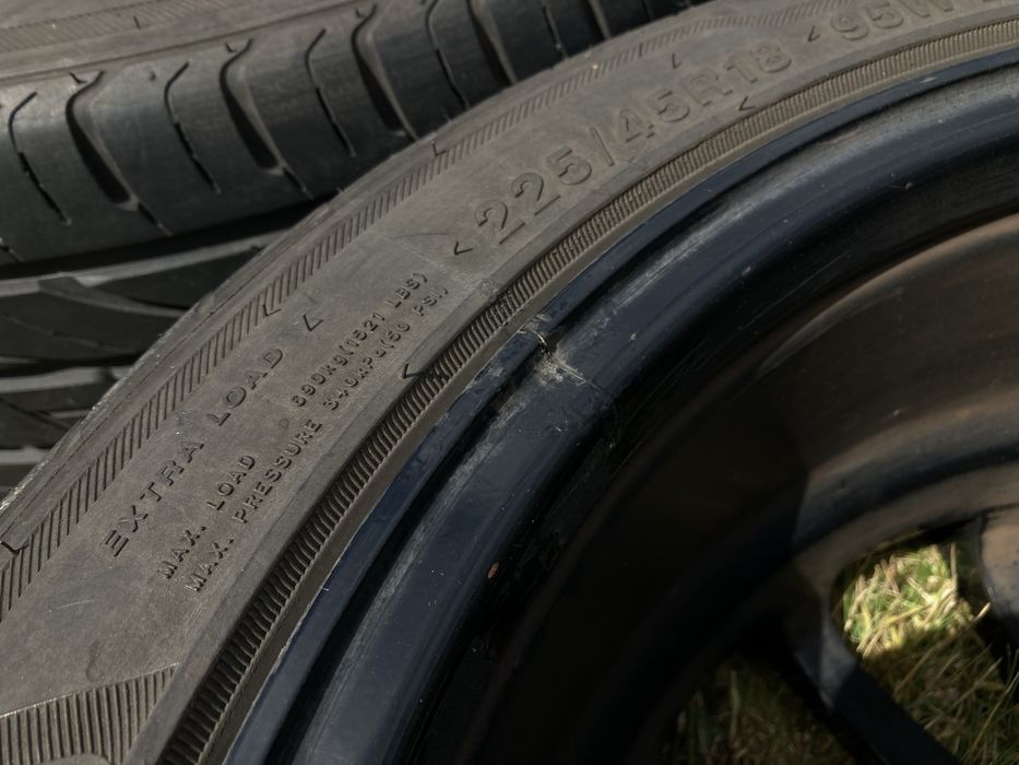 Komplet 4 felg 18” 4x108 ET18 7J Peugeot Citroen