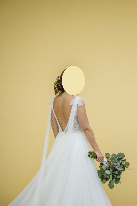 Vestido de Noiva Rosa Clará