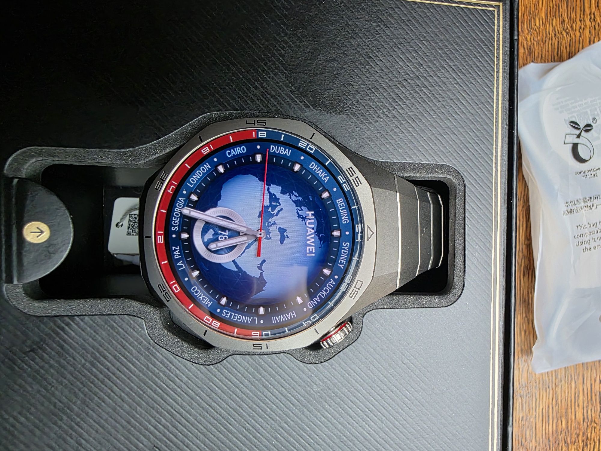 Huawei WATCH GT 5 Pro 46mm  Titanium Gwarancja jak Nowy