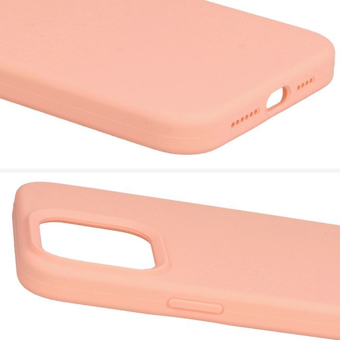 Silicone Lite Case Do Xiaomi Redmi Note 12 Pro Plus Brzoskwiniowy