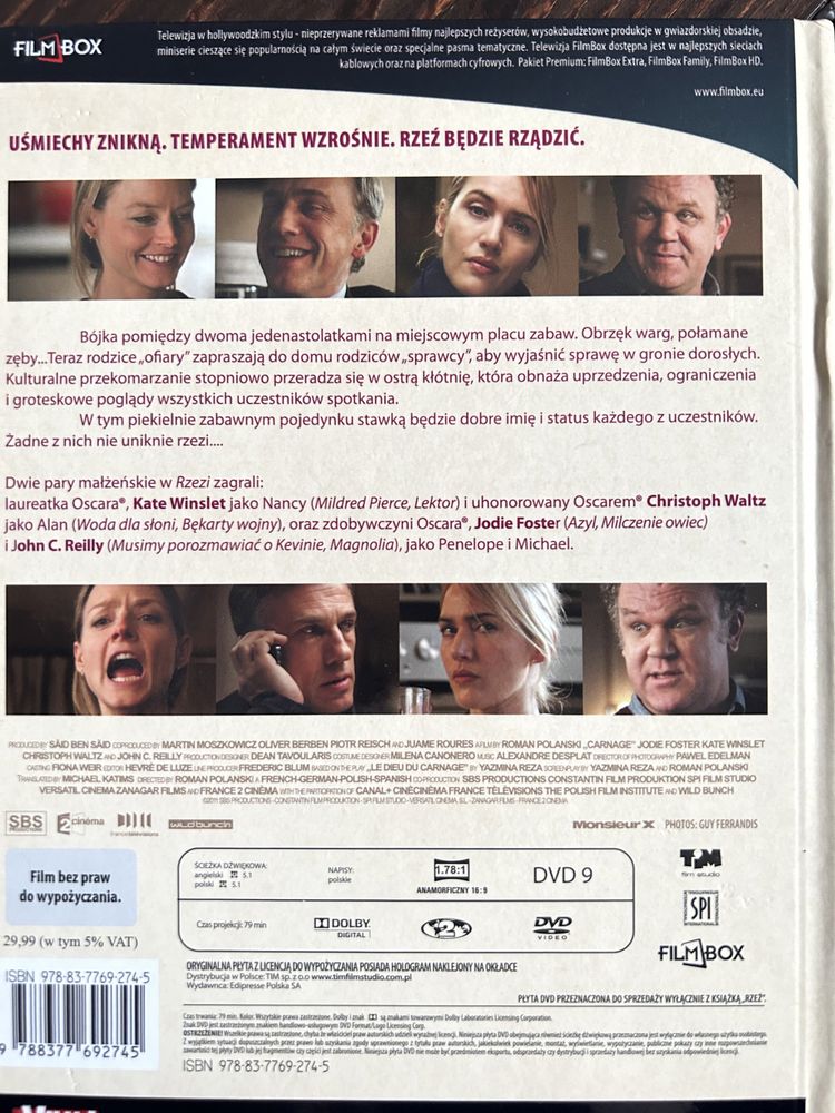 ,,Rzeż” - Roman Polański DVD