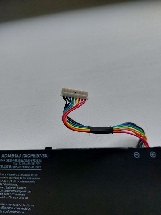 Акумулятор/батарея Acer AC14B18J