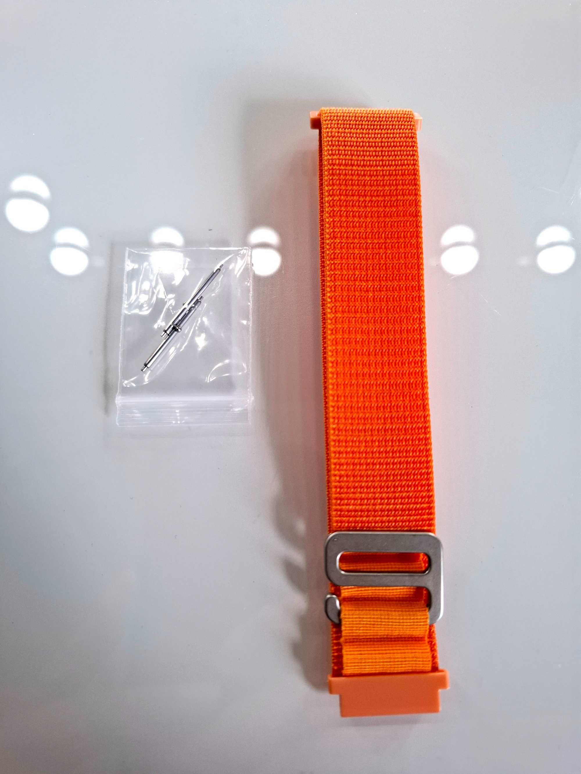 Pasek nylonowy 20mm do smartwatcha - Huawei, Samsung, Garmin, Xiaomi