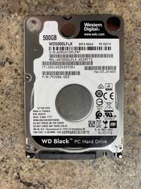 Жесткий диск 2.5 WD black 500 Gb