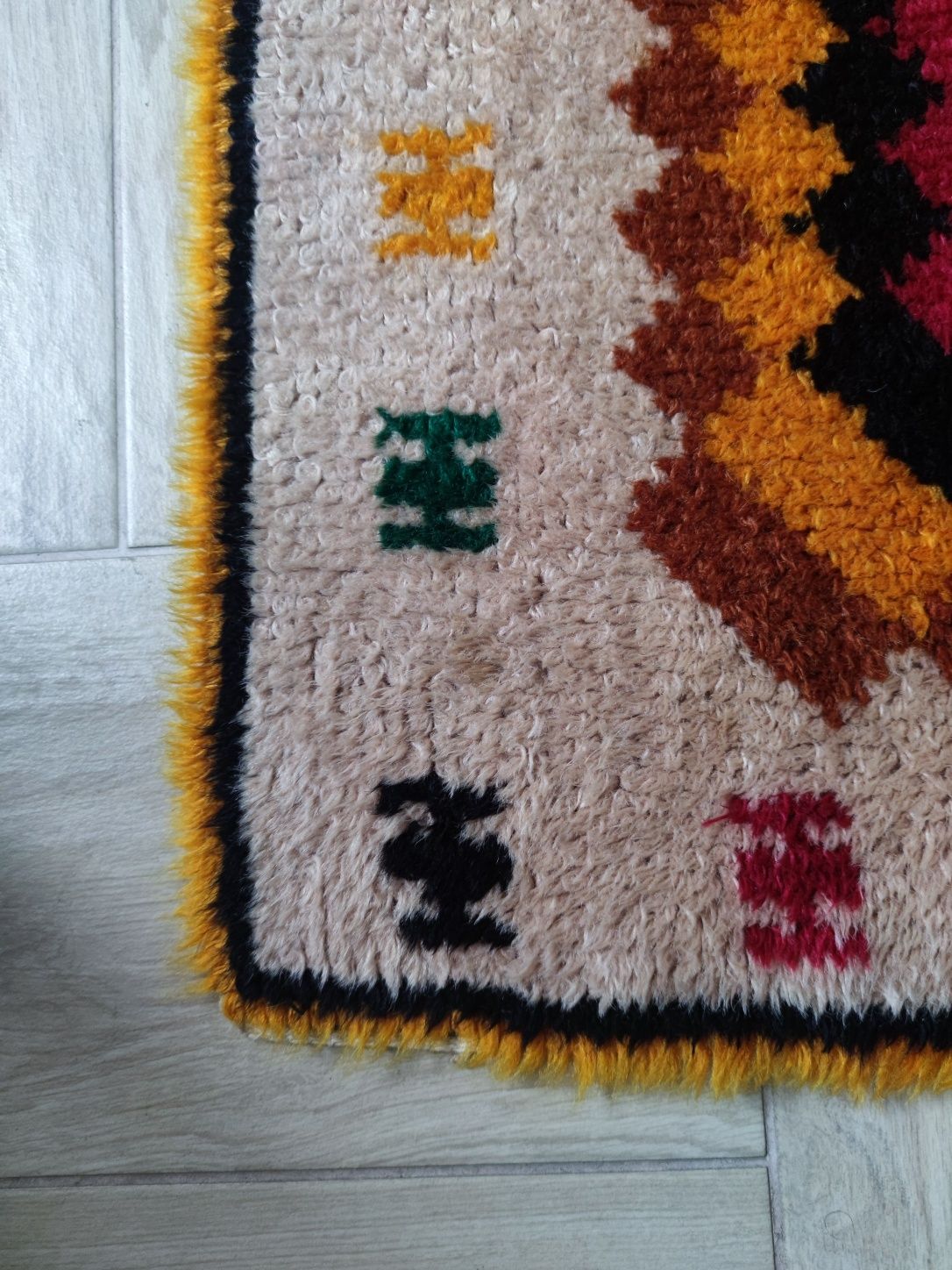 Dywan kilim huculski vintage retro