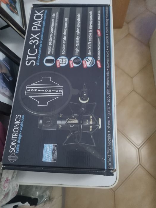 STC-3x sontronics microfone de estúdio