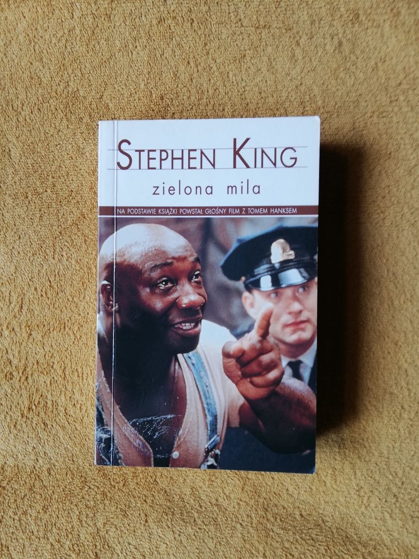 Książka "zielona mila" Stephen King wersja kieszonkowa