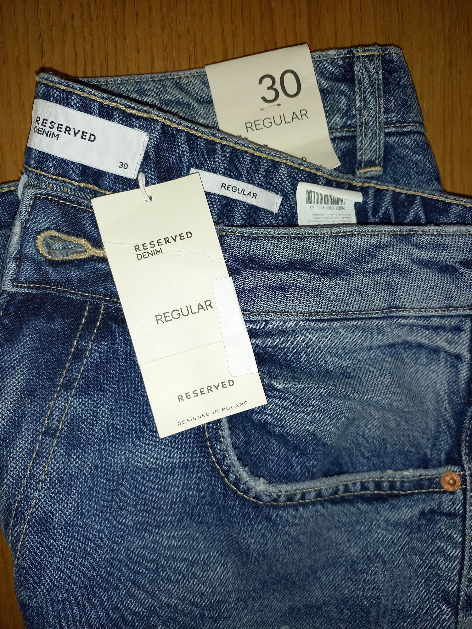 Чоловічі джинси Reserved denim regular