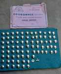 Coroas, waterproof,6.5, swiss made, old stock