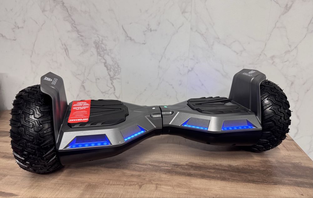 Hoverboard Deskorolka Elektryczna Dwukolowa 8,5” SISIGAD nakładka kart