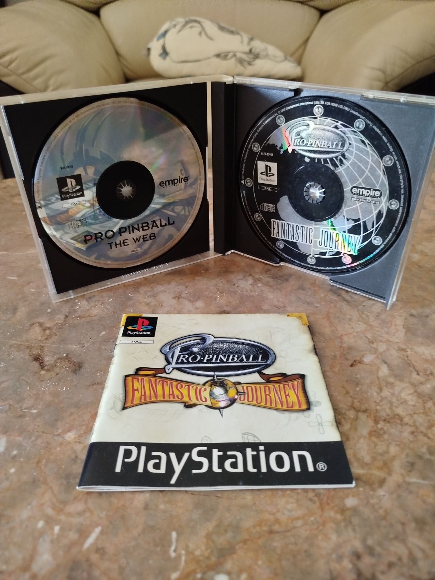Jogo Pro Pinball Ps1