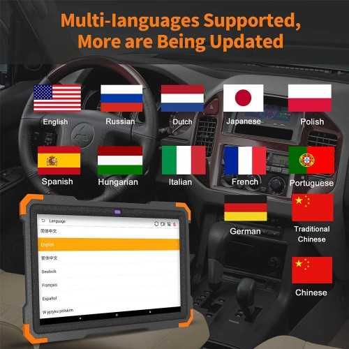 Maquina diagnosticos OBD para carros HUMZOR NEXZSYS NS366S Tablet