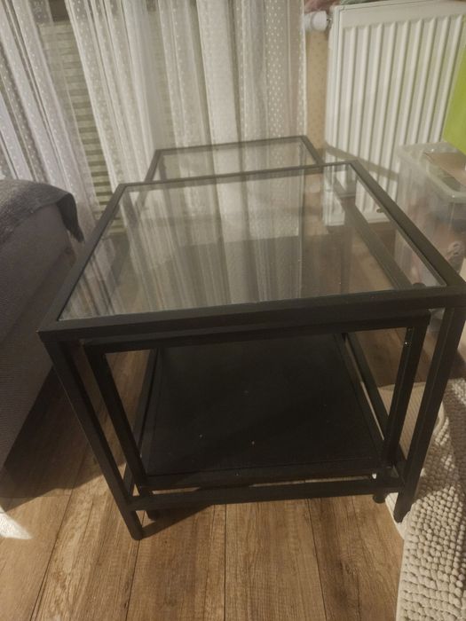 Stolik ikea szklany