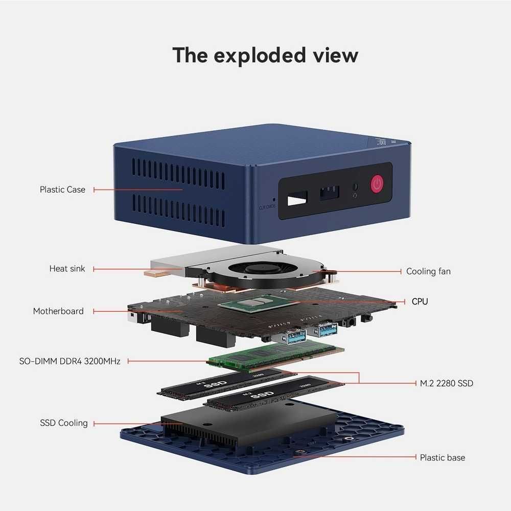 Міні ПК Beelink Mini S13 [16/500 Gb]