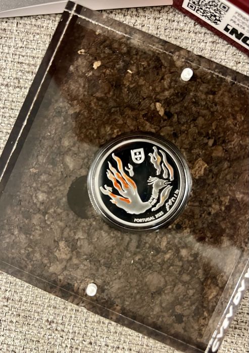 Moeda de coleção de 5 Euros (proof Fenix)