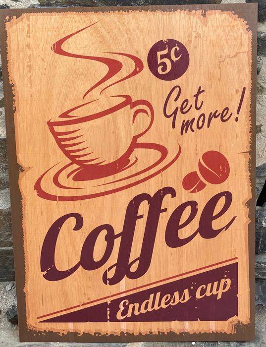 Quadros vintage de café