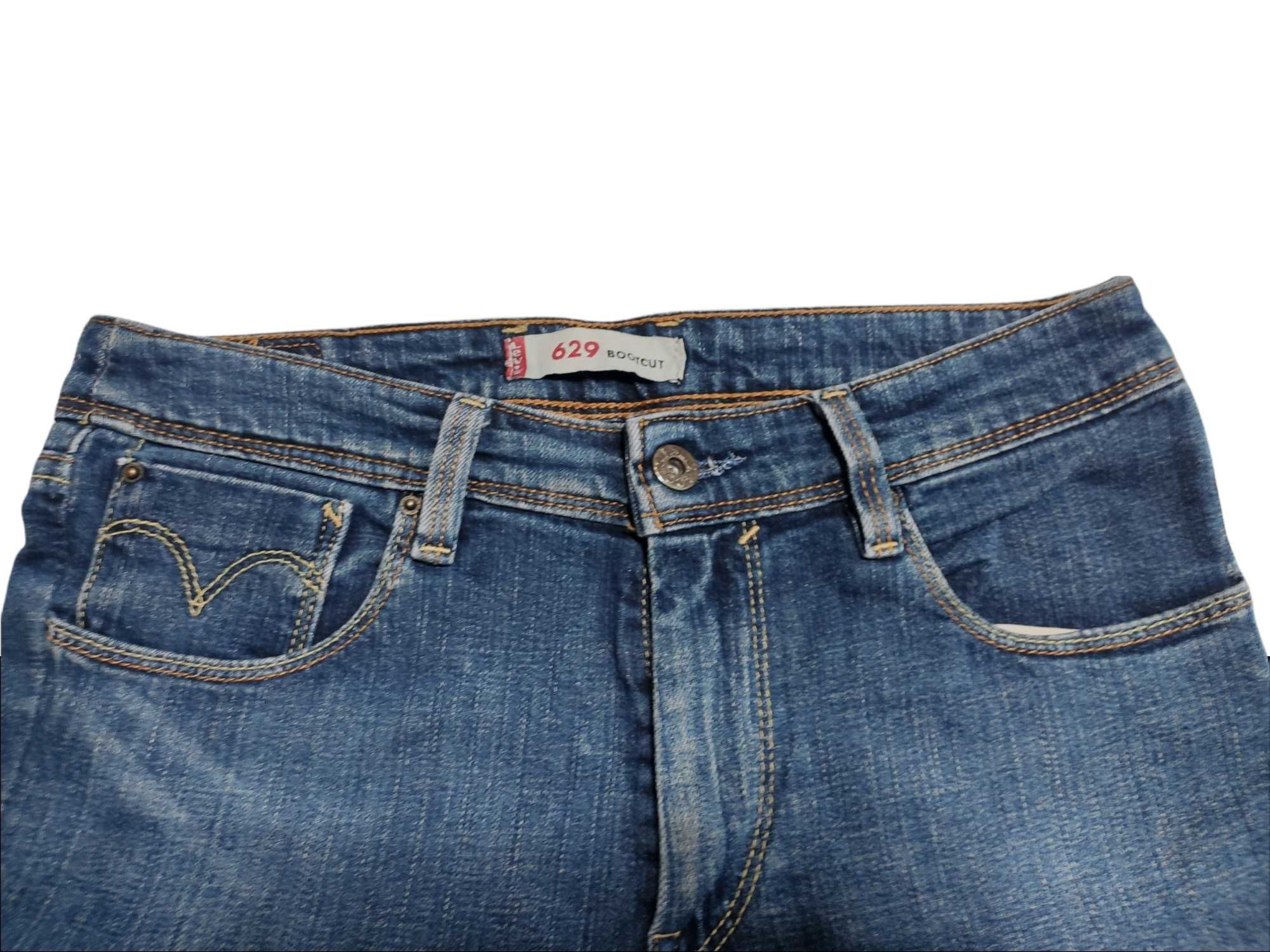 Levi's 629 Bootcut, stan bardzo dobry, flared, y2k