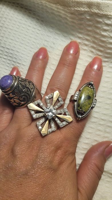 Гарнітури зі срібла