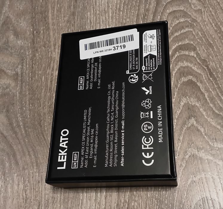 Бездротовий мікрофон LEKATO MW-1, новий.