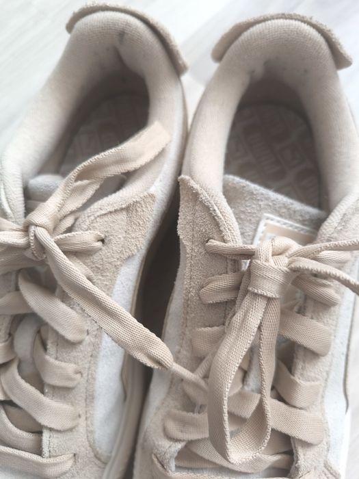 Buty sportowe sneakersy Puma beżowe kremowe rozmiar 39