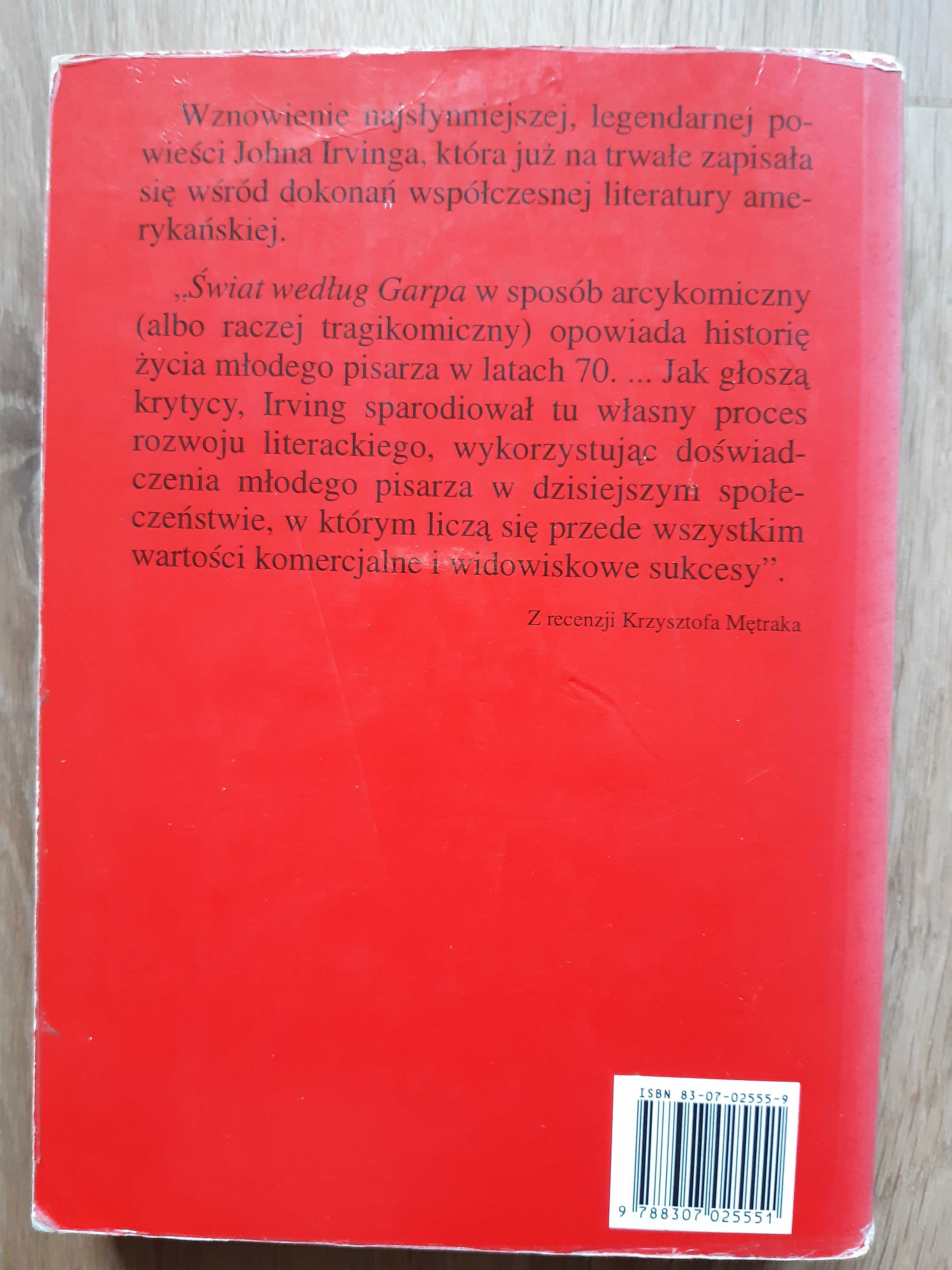 Świat według Garpa, John Irving; Wyd. Czytelnik Warszawa 1997