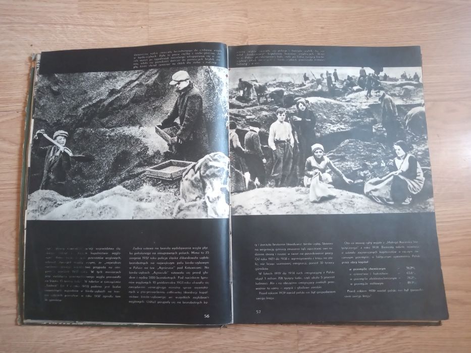 Węgiel - Nasze Bogactwo Stary Album Książka 1955 rok