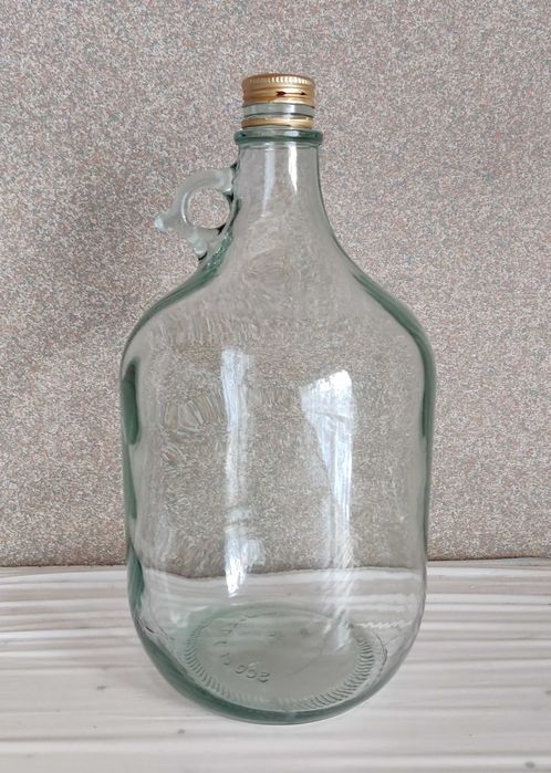 Gąsior, butelka, balon szklany 5L - na wino, nalewki, soki