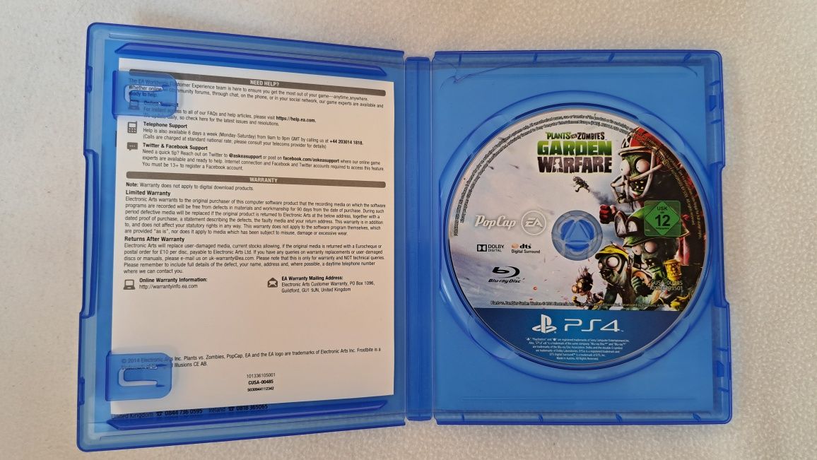Plants vs Zombie. Garden Warfare PS4