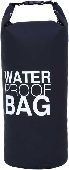 Wodoodporna Sucha Torba Z Paskami DonDon Dry Bag 2L Czarna