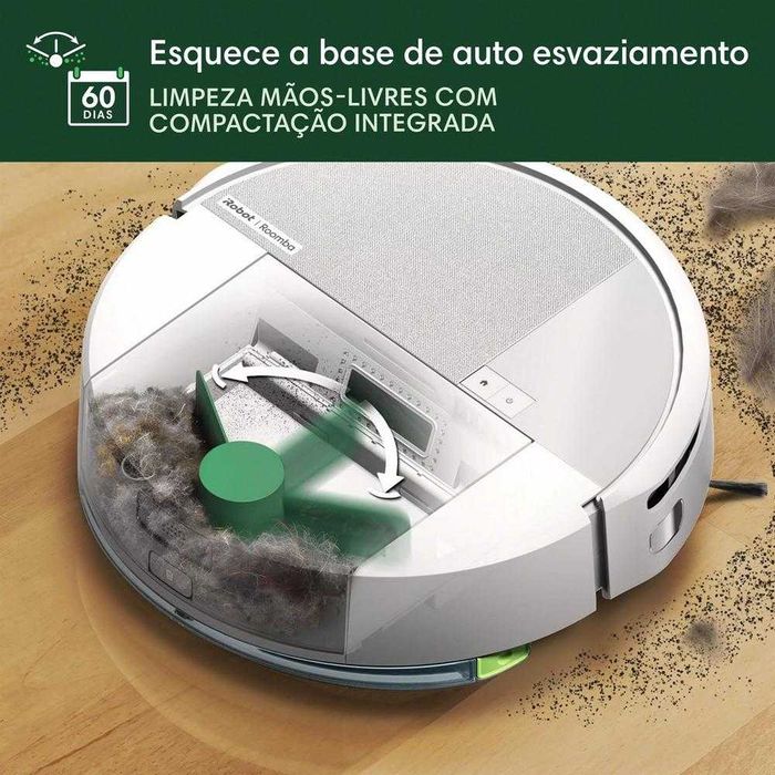 iRobot Roomba® Combo 205 DustCompactor – Branco  Última geração