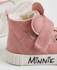 Ocieplane buty sportowe Myszka Minnie NOWE rozmiar 25 bliźniaczki