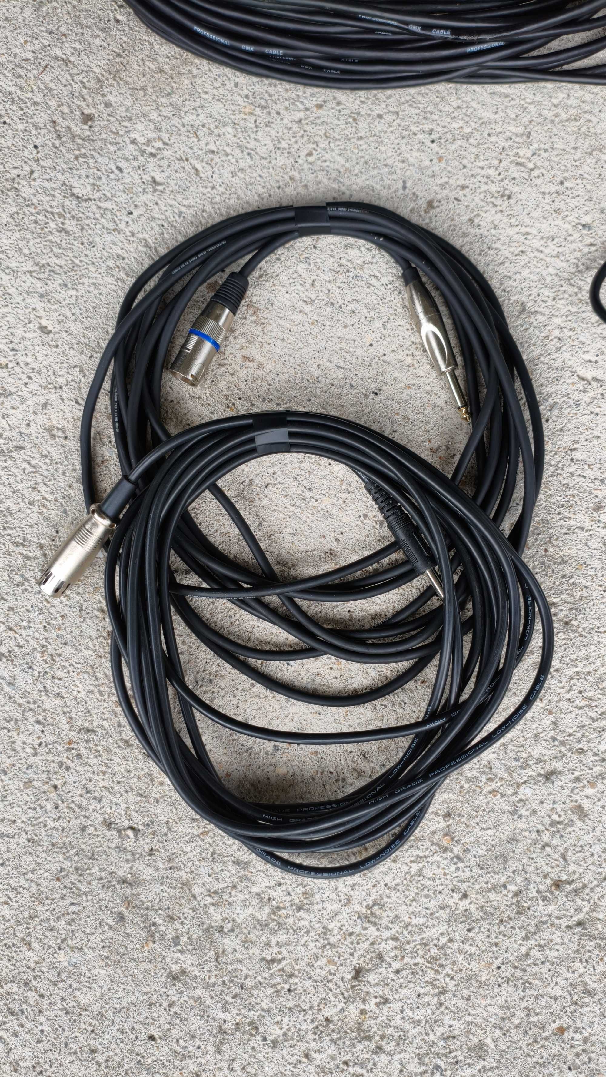 Cabos XLR DMX Jack