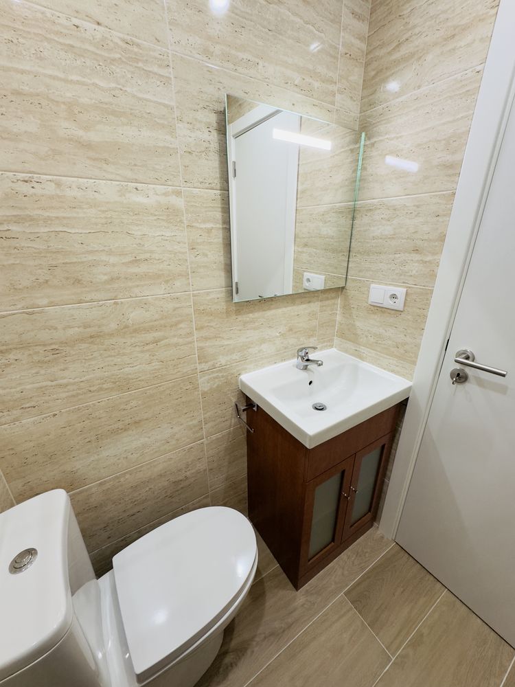Quarto individual com marquise e limpeza dos wc’s e cozinha 1 X mês