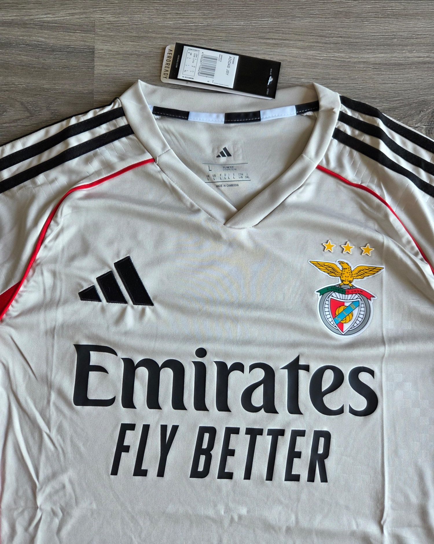 Camisola SL Benfica 25/26 beje