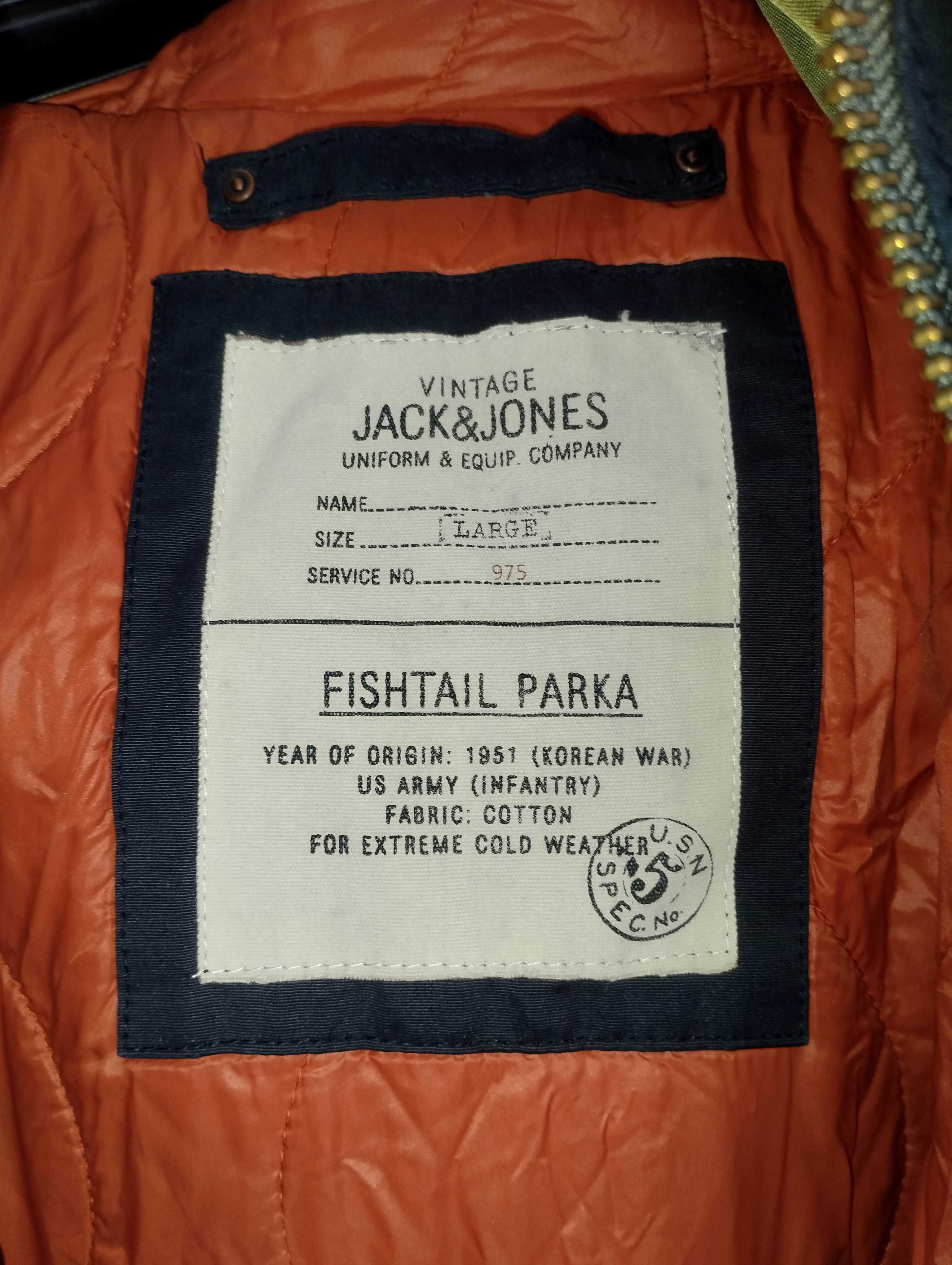 Куртка парка аляска Jack&Jones Large