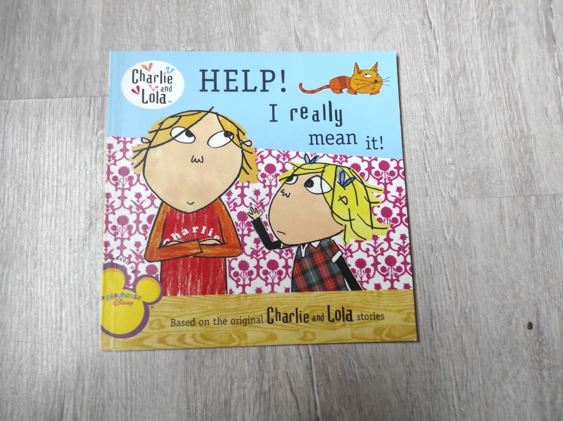 Książeczka Charlie&Lola Help I really mean it