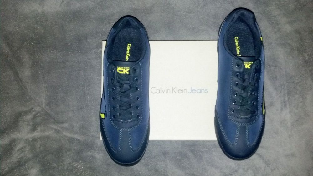 Nowe buty Calvin Klein Jeans CK Sneakersy Cale Matte SE8454