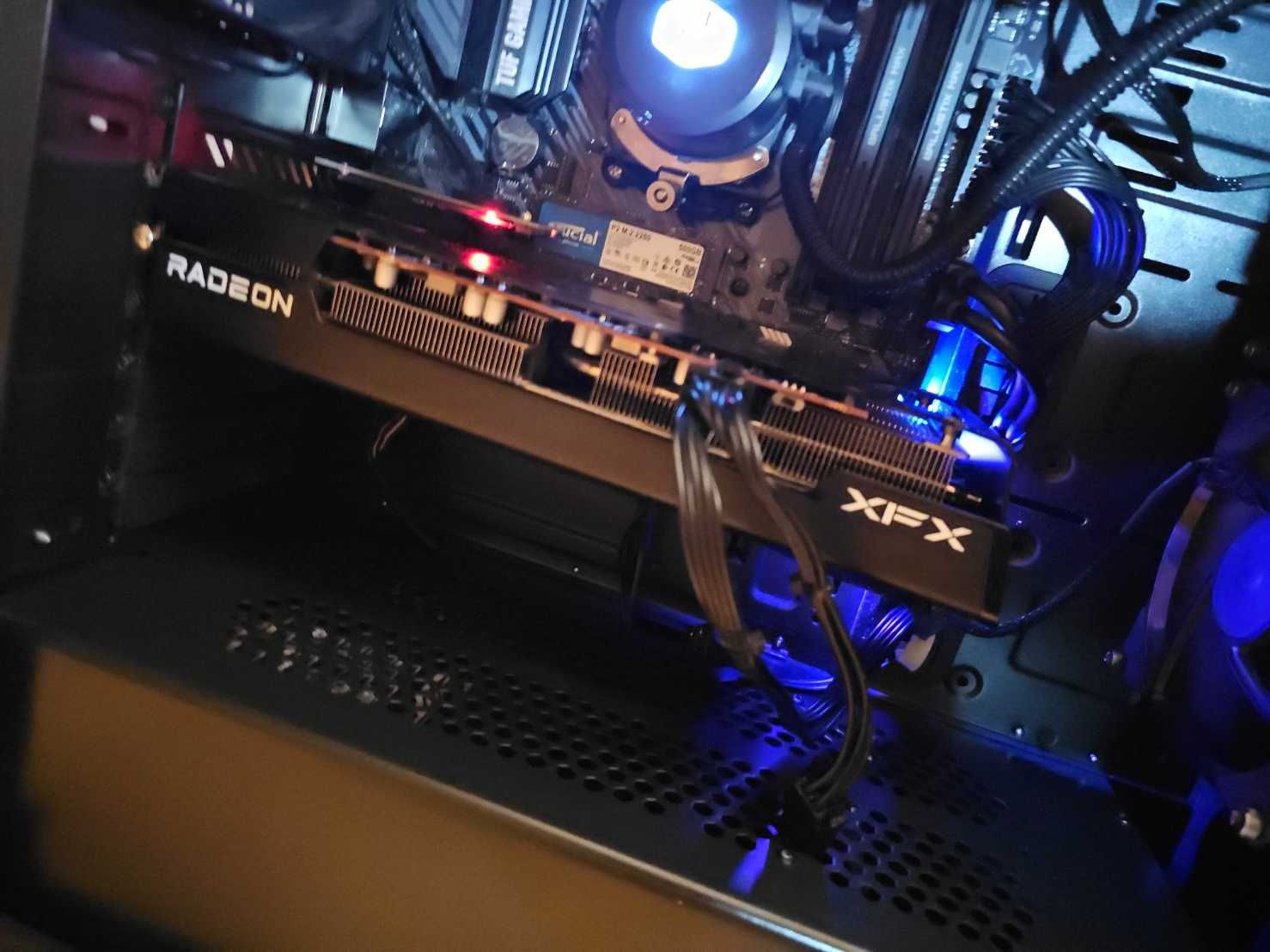 Komputer Ryzen 7 5700X3D / RX 6600 XT / 32GB RAM / SSD+HDD / AiO / Win