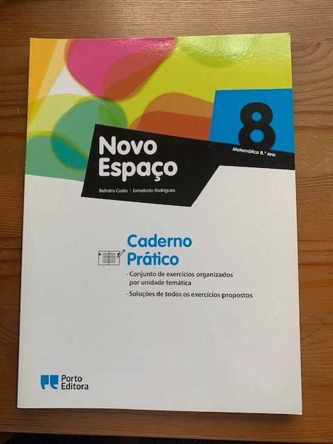 Caderno de Atividades Novo Espaço 8, NOVO