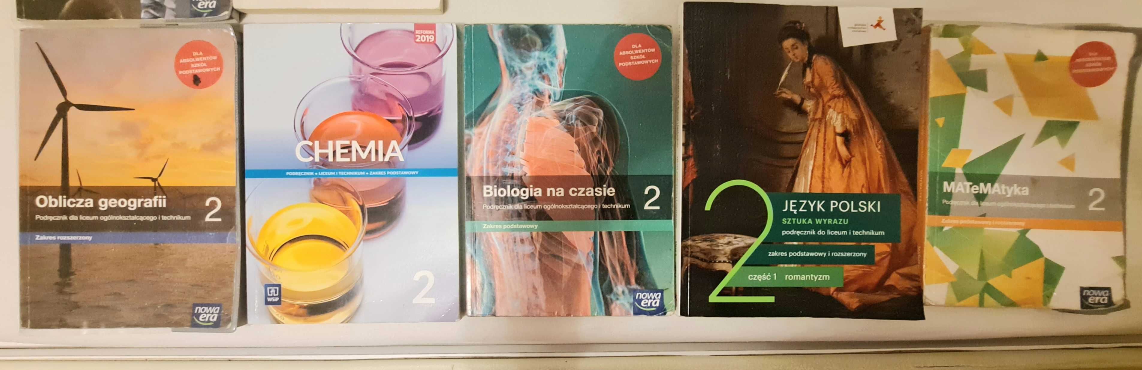 Podręczniki do klasy 1, 2 i 3 szkoły średniej