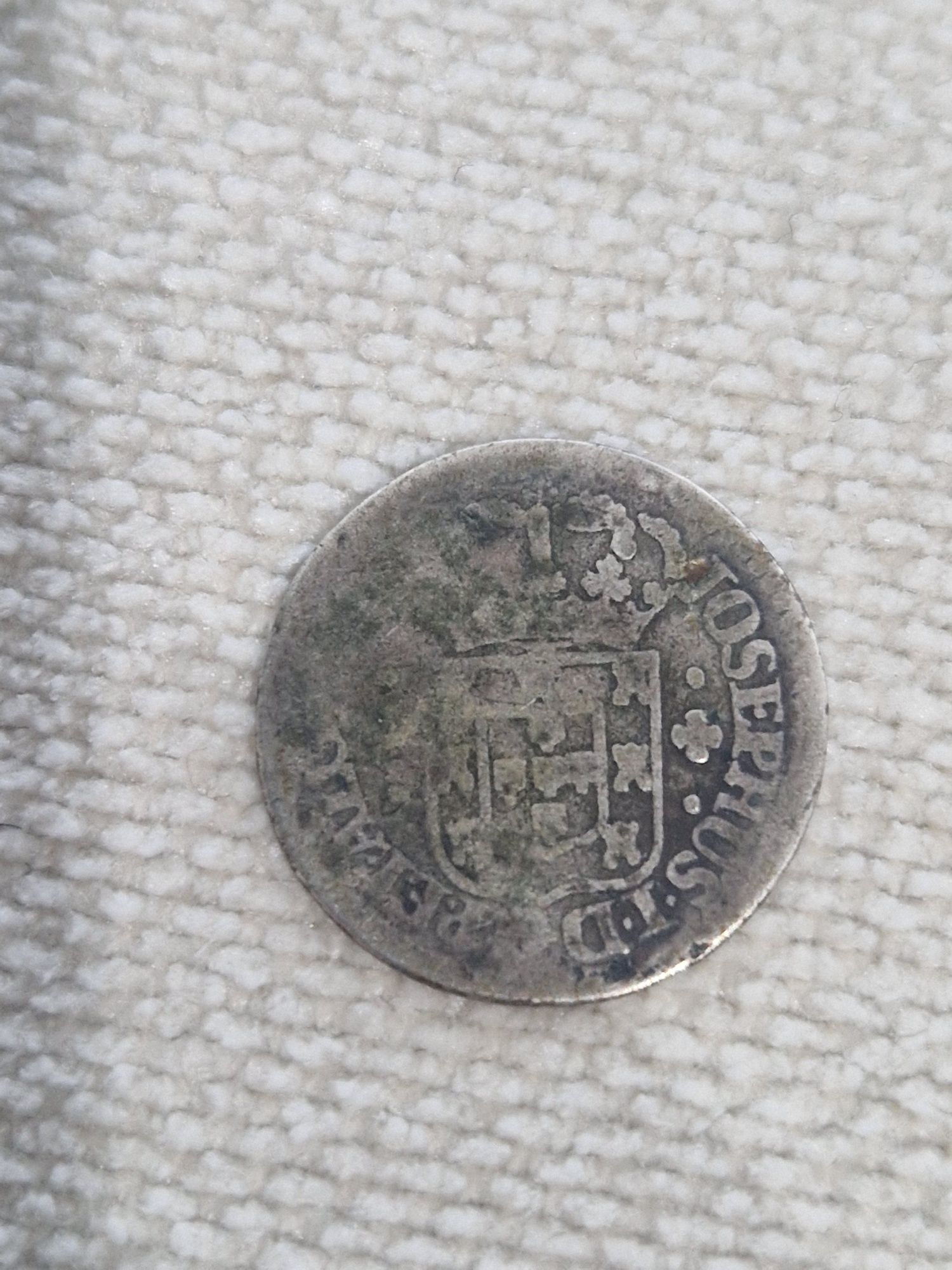 Moeda de prata 3 vinténs D. José I